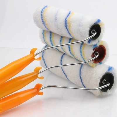Gemachte Blumen Wanddekoration Weiches Gummi Wandmuster Design Farbe Roller Bürste