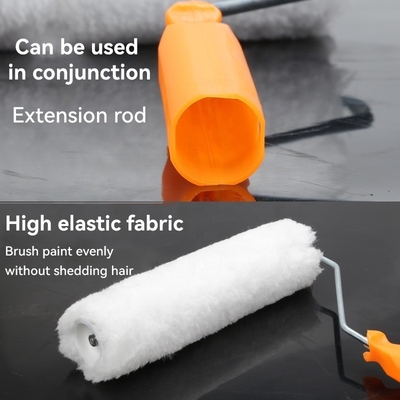 Gemachte Blumen Wanddekoration Weiches Gummi Wandmuster Design Farbe Roller Bürste