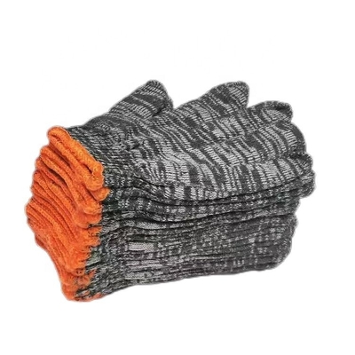 Hartnäckige Handschuhen aus tiefweißer Baumwolle, gestrickte Handschuhen mit individuellem Gewicht