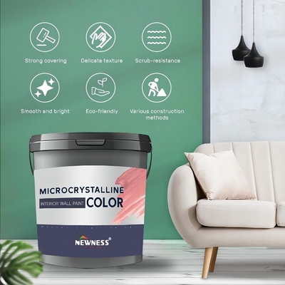 Home Dekorative Matte Emulsion Innenabbau Wandfarbe mit Zustand Flüssigkeitsbeschichtung MF Tio2