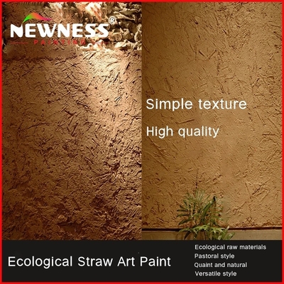 Basis auf Farbdiagramm Maßgeschneiderte GUANGDONG Ökologische Strohfarbe Rammed Earth Farbe Strohschlamm