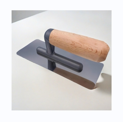 Profi-Plastertrolle mit Buchengriff und Spiegelpoliertem Edelstahlblatt