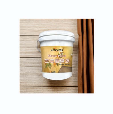Umweltfreundliche Acrylstrohfarbe für Innenstrohwände Hauptrohstoff Acryl