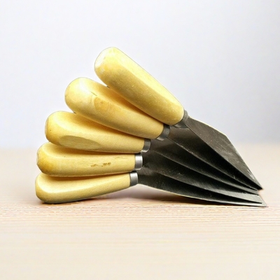 Edelstahl Klinge Holzgriff Schaber Putty-Messer für individuelle Logo-Personalisierung