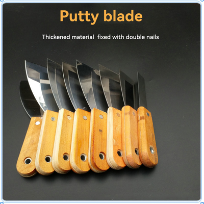 Anpassbares Logo Putty Scraper Wandbeschichtungswerkzeug Scraper 3&quot; Skimming Blade mit mittlerem Ext.