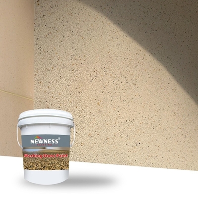 Straßeneinleitung Stein Textur Effekt Außenhausfarbe mit natürlichem Sand und Kies