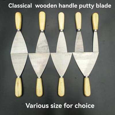 5 Pack Holzgriff Farbe Putty-Messer 5 in 1 Multifunktions-Scraper für die Renovierung von Häusern