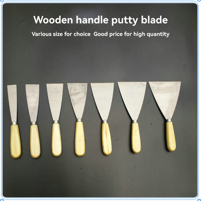 Lange-Handle Putty-Messer mit 6 Klingen für Holzfensterglas und Tapetenentfernen