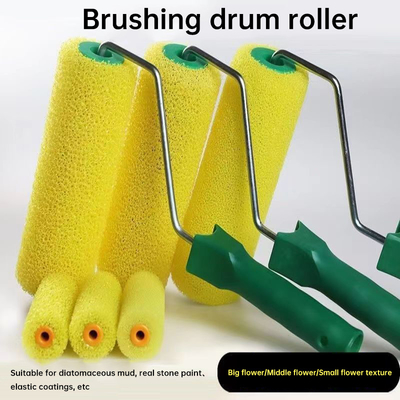 ODM-Unterstützung 4&quot;6&quot;8&quot; Sponge Draging Putty Painting Wandfarbe Werkzeuge mit Leinen Textur