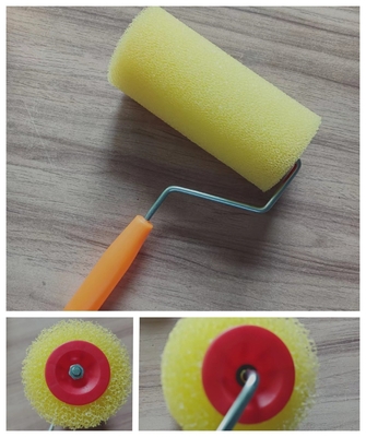 Kunststoff-PP-Griff professionelle Polyester-Schaumfarbe Rollerbürste für Maldienste