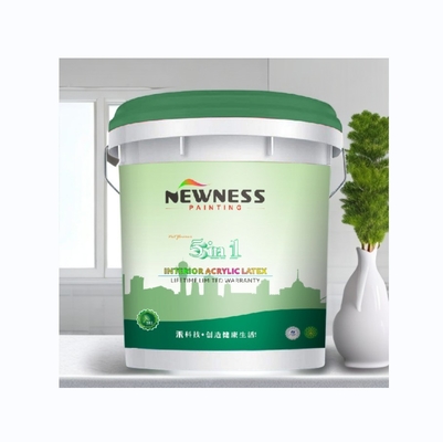 Geruchloses gesundes Material Waschbare Wandfarbe für Innenräume Matte Acryl Emulsionsfarbe für Haus