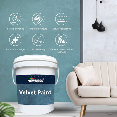 Baubelag Modernste Glanzneon-Acrylwandfarbe für Innen- und Außenräume