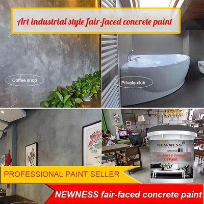 Innenwand Mikrozement Beschichtung Acrylwasserverbundene Betonfarbe für den Hausgebrauch