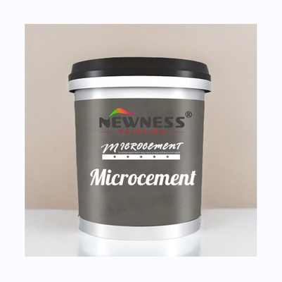 20KG/BUCKET Französische VOC-Verordnungen Eine Wandfarbe aus Mikrocement für die Innenausstattung