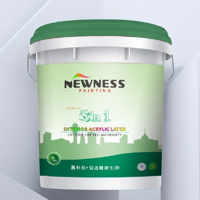 Gesundes Indoor Emulsion Matt Farbe mit 20 kg/BUCKET Volumen und Zustand Flüssigkeitsbeschichtung