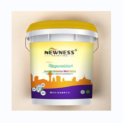 CAS-Nr. 9003-01-4 Hochwetterbeständigkeit Außenwandemulsionsfarbe für Gebäude