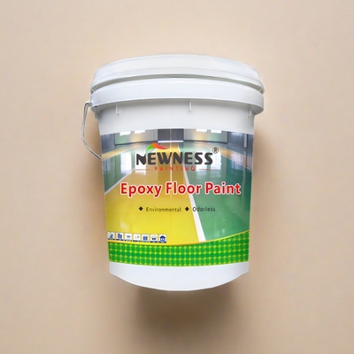 Basis auf Farbdiagramm 20KG/BUCKET Epoxy-Bodenbezugslack für Verkehrsgebiete