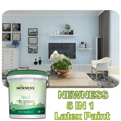 Weiße Emulsionsfarbe aus Acryl-Latex-Wandfarbe für Schlafzimmer/Wohnzimmer