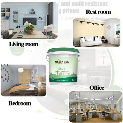 Weiße Emulsionsfarbe aus Acryl-Latex-Wandfarbe für Schlafzimmer/Wohnzimmer