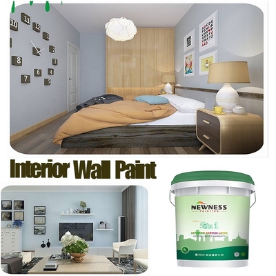 Weiße Emulsionsfarbe aus Acryl-Latex-Wandfarbe für Schlafzimmer/Wohnzimmer