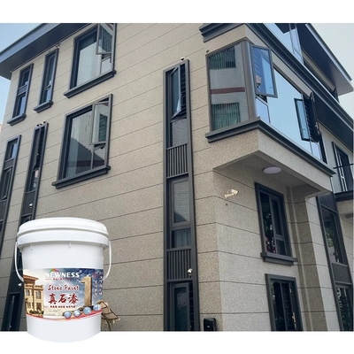 Wandfarbe für Haus Acryl-Baubeschichtung Zuhause Kostenlose Probe