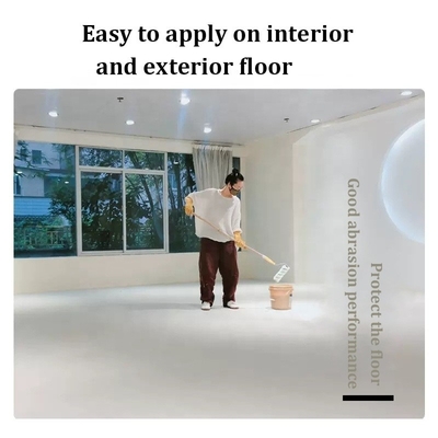 Feuchtigkeitsfeste Satin-Look 100% Feste Epoxy-Bodenfarbe für Garage Lager und Büro