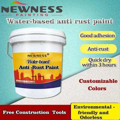 Anwendungsmethode mit Walzer/Spray Epoxy-Rot-Eisenoxidprimar für die Metalloberflächenbeschichtung