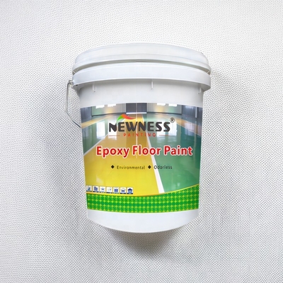 Selbstnivellierende Fußbodenfarbe mit zwei Komponenten Epoxidharz leicht anzuwenden und langlebig