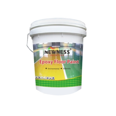 Wasserbasierte Epoxy-Bodenbeschichtung Hochglänzende Flüssigkeitsbeschichtung für Garage Warehouse Office