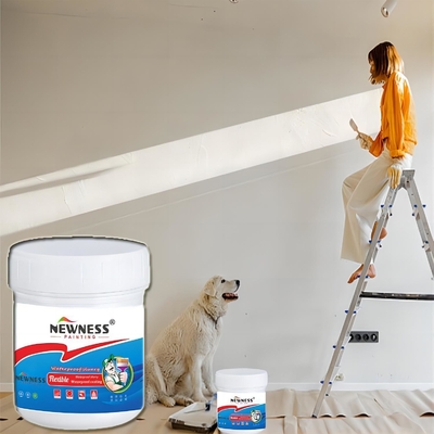 Acrylwasserdichte Beschichtung Flüssige wasserdichte Membran elastisch für Wandfarbe Acryl