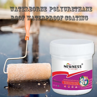 Polyurethanflüssiger Gummi-Dachbeschichtung Wasserdichte Farbe mit MF C10H8N2O2.C6H14O3 x