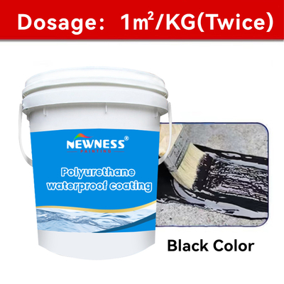 Dachwasserdichte Beschichtung Polyurethie Schwimmbadfarbe mit MF C10H8N2O2.C6H14O3 x