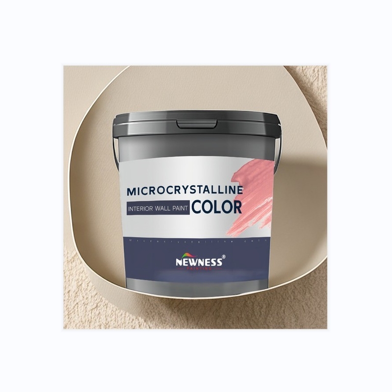 Bauwerkzeuge Bürste/Roller/Spray Leichtgelbe elastische Putty Wandfarbe für Gebäude