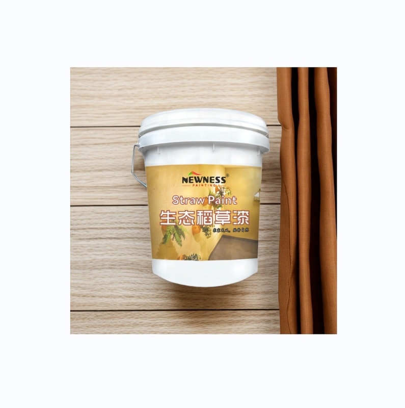 Umweltfreundliche Acrylstrohfarbe für Innenstrohwände Hauptrohstoff Acryl