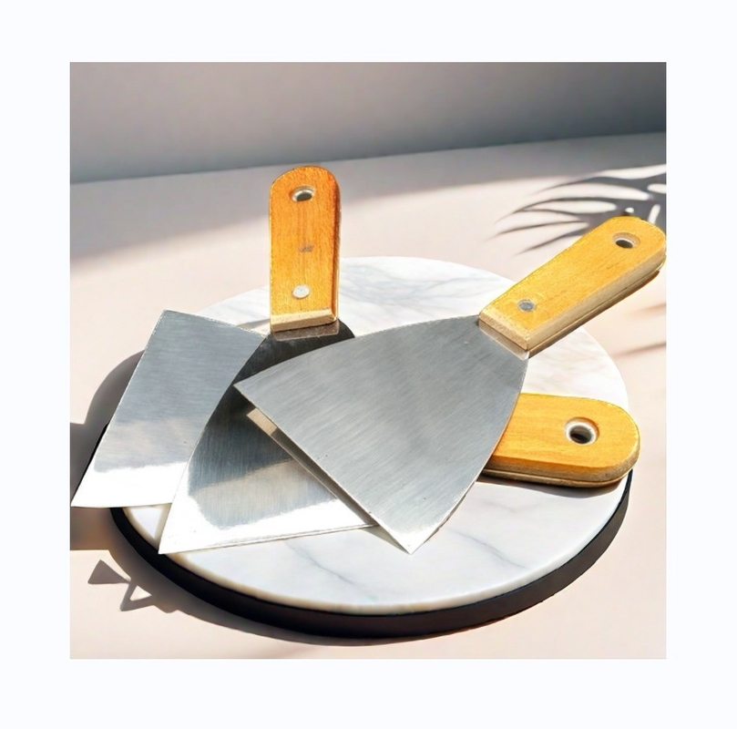 Anpassbares Logo Putty Scraper Wandbeschichtungswerkzeug Scraper 3&quot; Skimming Blade mit mittlerem Ext.