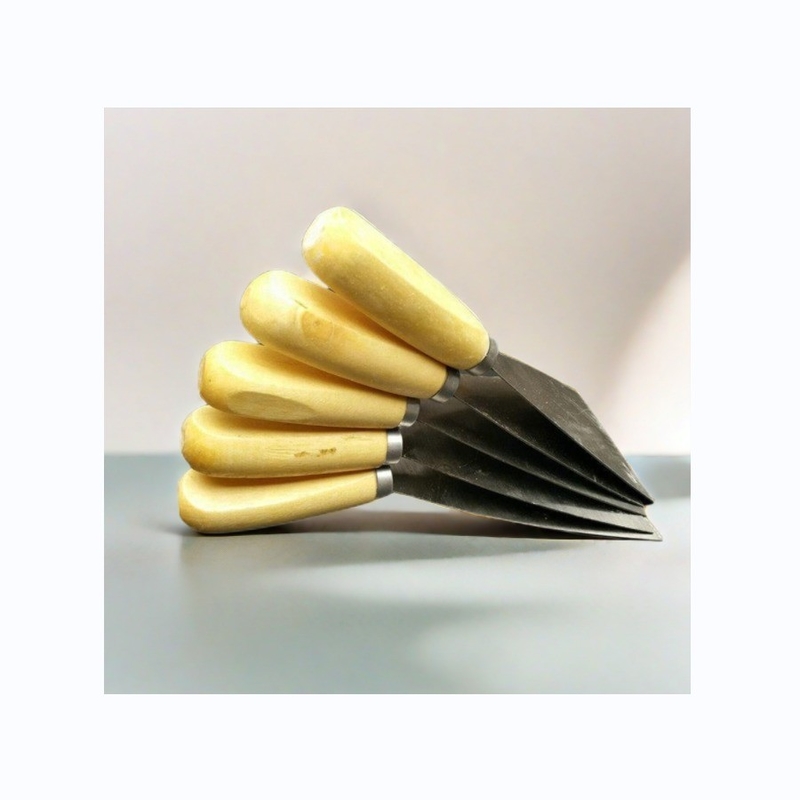 5 Pack Holzgriff Farbe Putty-Messer 5 in 1 Multifunktions-Scraper für die Renovierung von Häusern