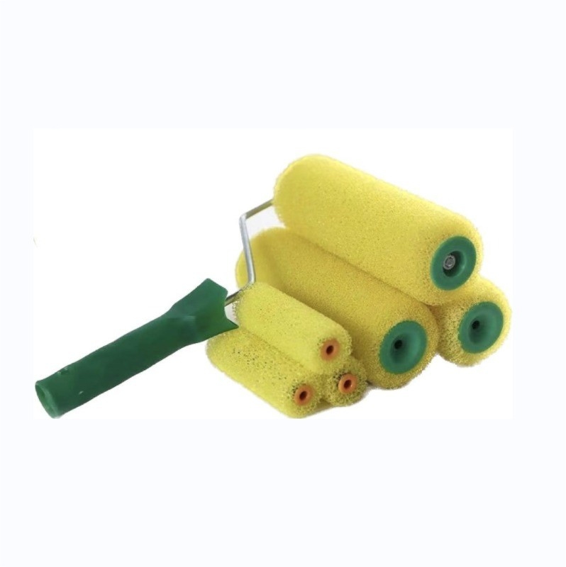 ODM-Unterstützung 4&quot;6&quot;8&quot; Sponge Draging Putty Painting Wandfarbe Werkzeuge mit Leinen Textur