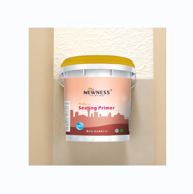 Wasserbasierte Acrylwandfarbe für Wände in rosa oder anpassbarer Farbe