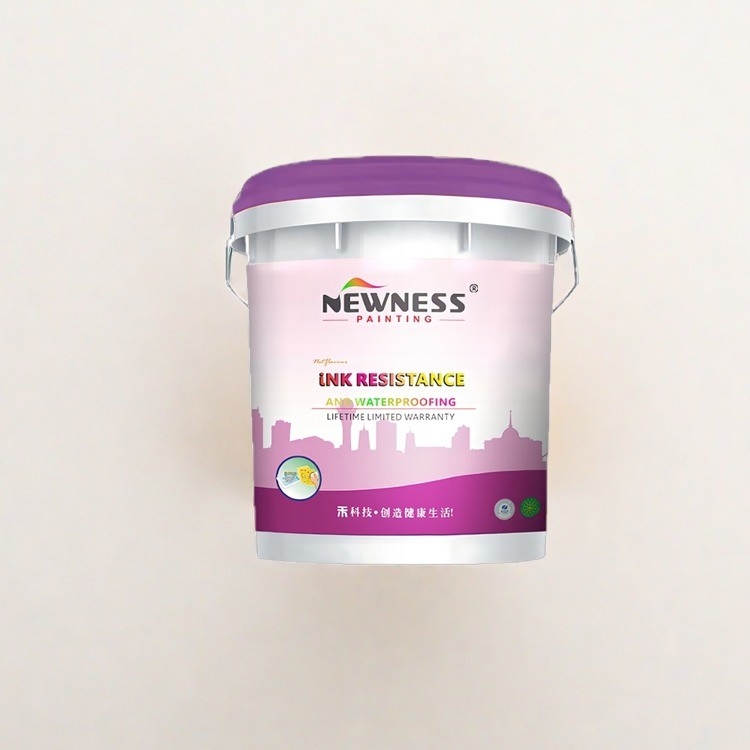 Brush-Anwendungsmethode Innenraum Latexfarbe aus flexiblem Anti-Tinte Dekorativ