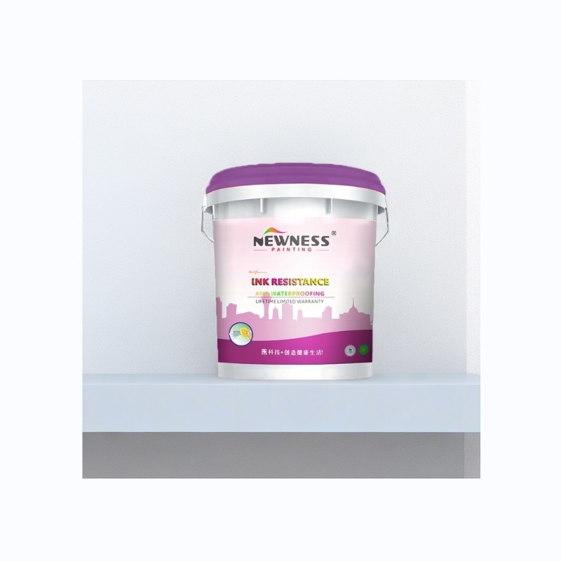 Home Wand Emulsionszustand Flüssigkeitsbeschichtung Acryl-Latexfarbe mit einer Haltbarkeit von 12 Monaten