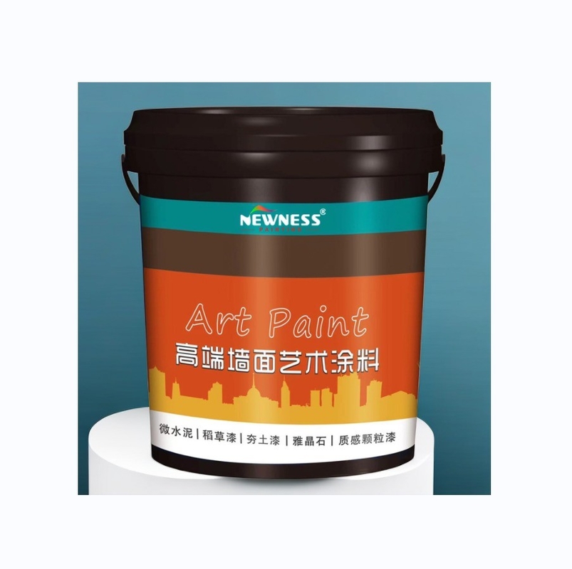 20 kg/BUCKET Wasserbasis Flüssig Farbiger Acryl Innenraum Emulsion Latex Spray Wandfarbe