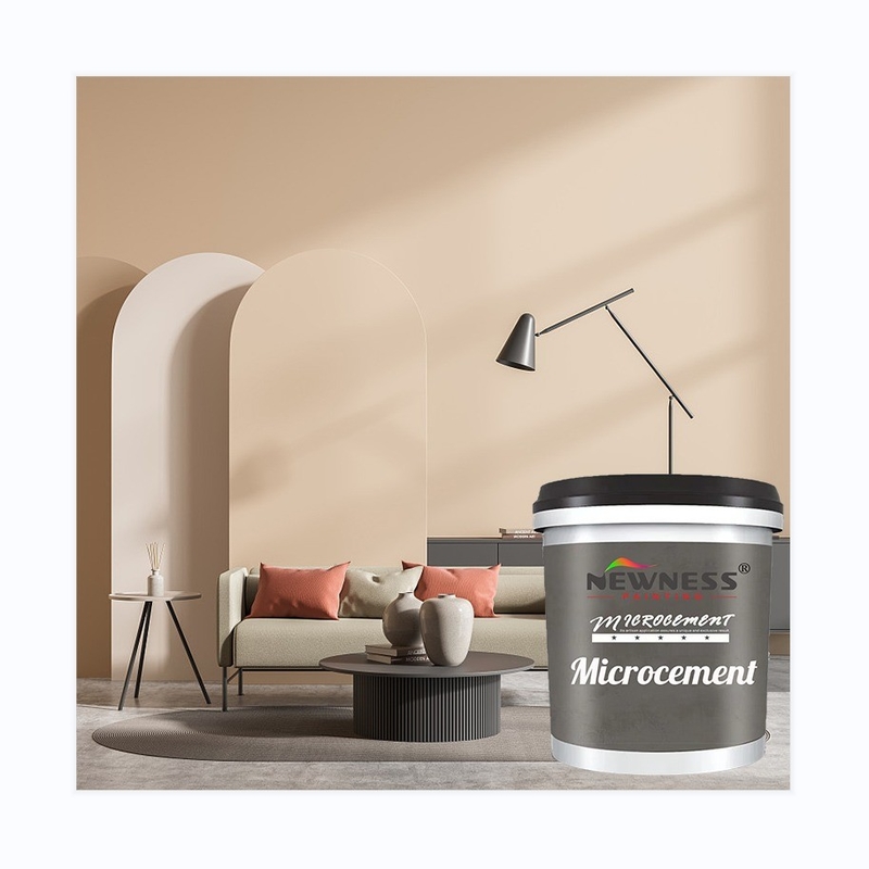 20 kg/BUCKET Volumen Silikat Acryl Latex Flüssig-Mikrocementfarbe für Innenwände