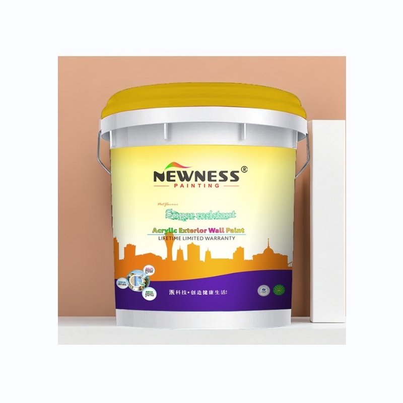 Gute Schmutzbeständigkeit Gelbe Außenfarbe Emulsion für die Bürste Anwendung von Leading