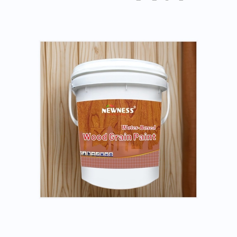 Volumen 20KG/BUCKET Matt Holz Getreidepulver Beschichtung Farbe für Aluminium Holz Effekt