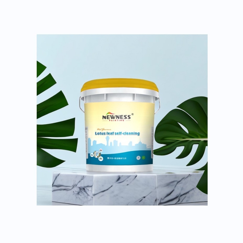 Innenwandfarbe SHUNDE Gebäude elastische Putty Latex Emulsionsfarbe 20 kg/BUCKET Volumen