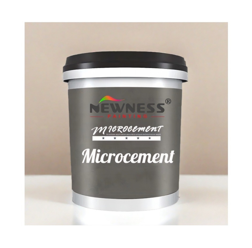 2024 Hohe Härte 2-3mm Dicke Volumen 20KG/BUCKET Mikro-Zement Wand- und Bodenfarbe