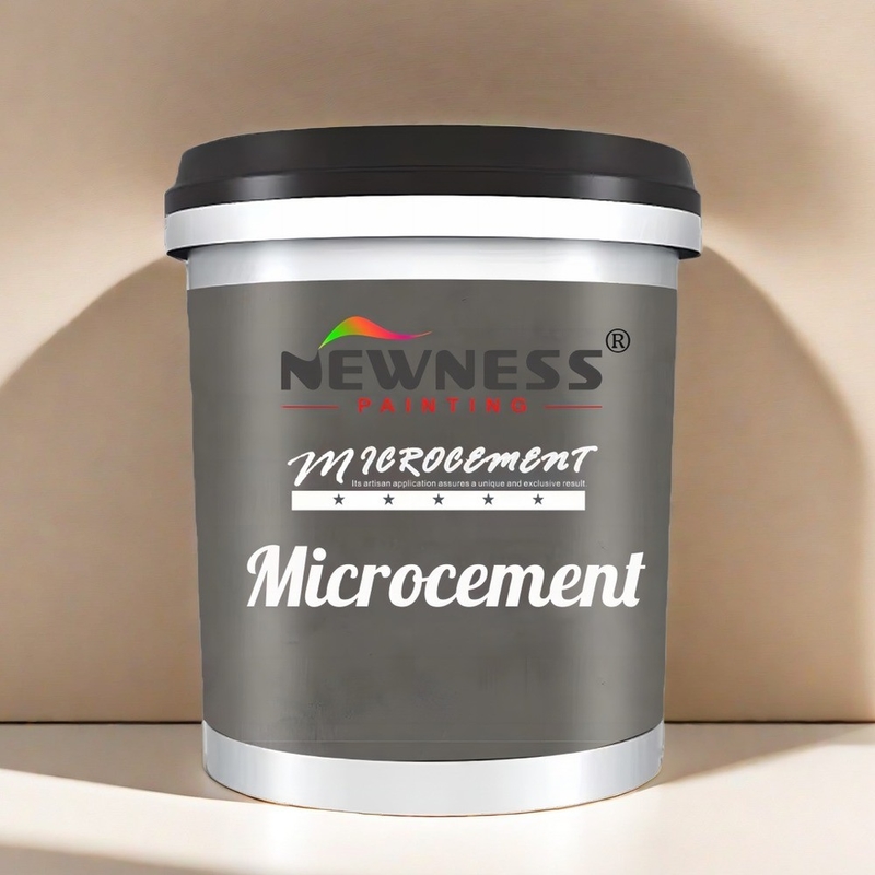 Morandi Farbe Bereits gemischte Mikrocementharzbeschichtung Ideal für 15 Quadratmeter