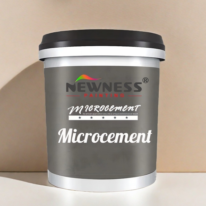 Hochglänzende Gebäudebeschichtung für Innenwanddekoration Mikrocement Fußbodenfarbe Matt