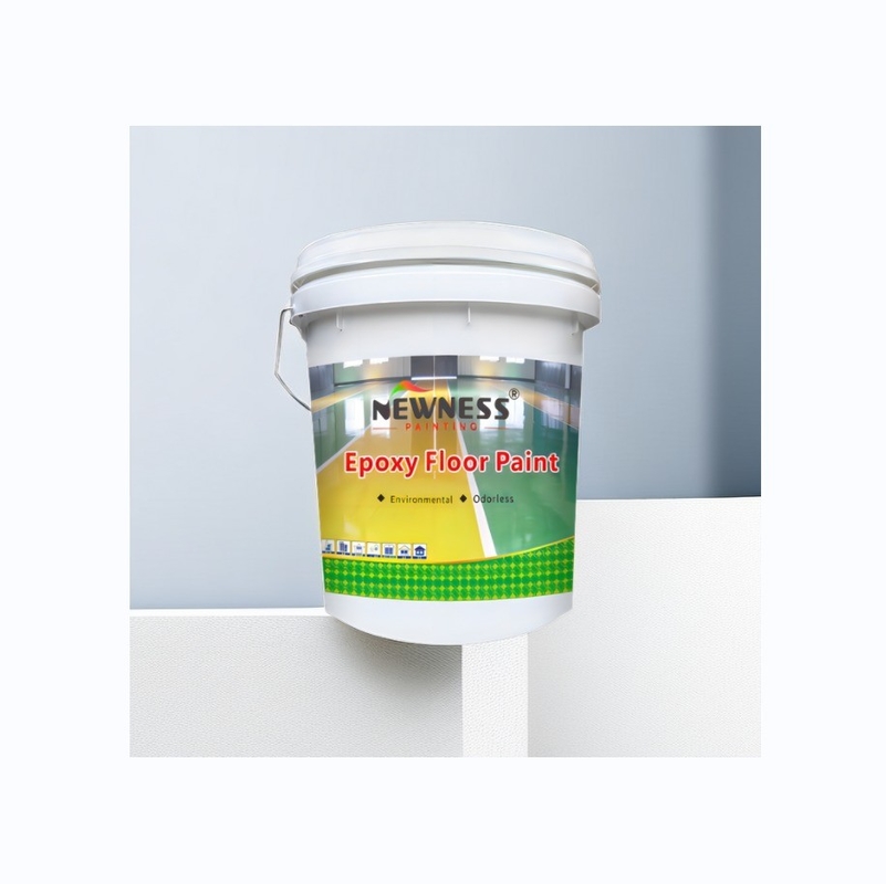 Beton Fußbodenfeuchtigkeitsdichte Tio2 MF Staubfreie Epoxidfußbodenfarbe mit Funktion