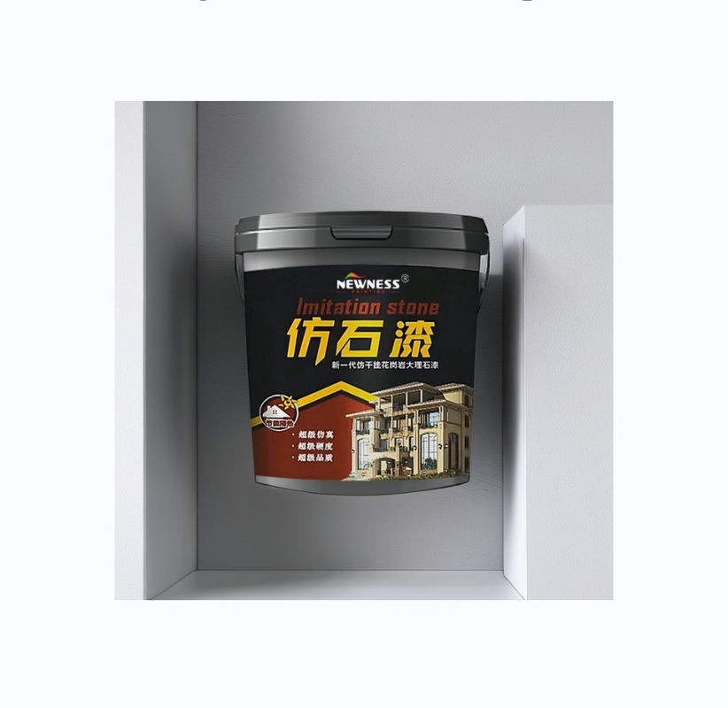 CAS-Nr. 79-10-7 außergewöhnlich alkalisch mildebeständige Granit-Sprayfarbe 20 kg/Büschel